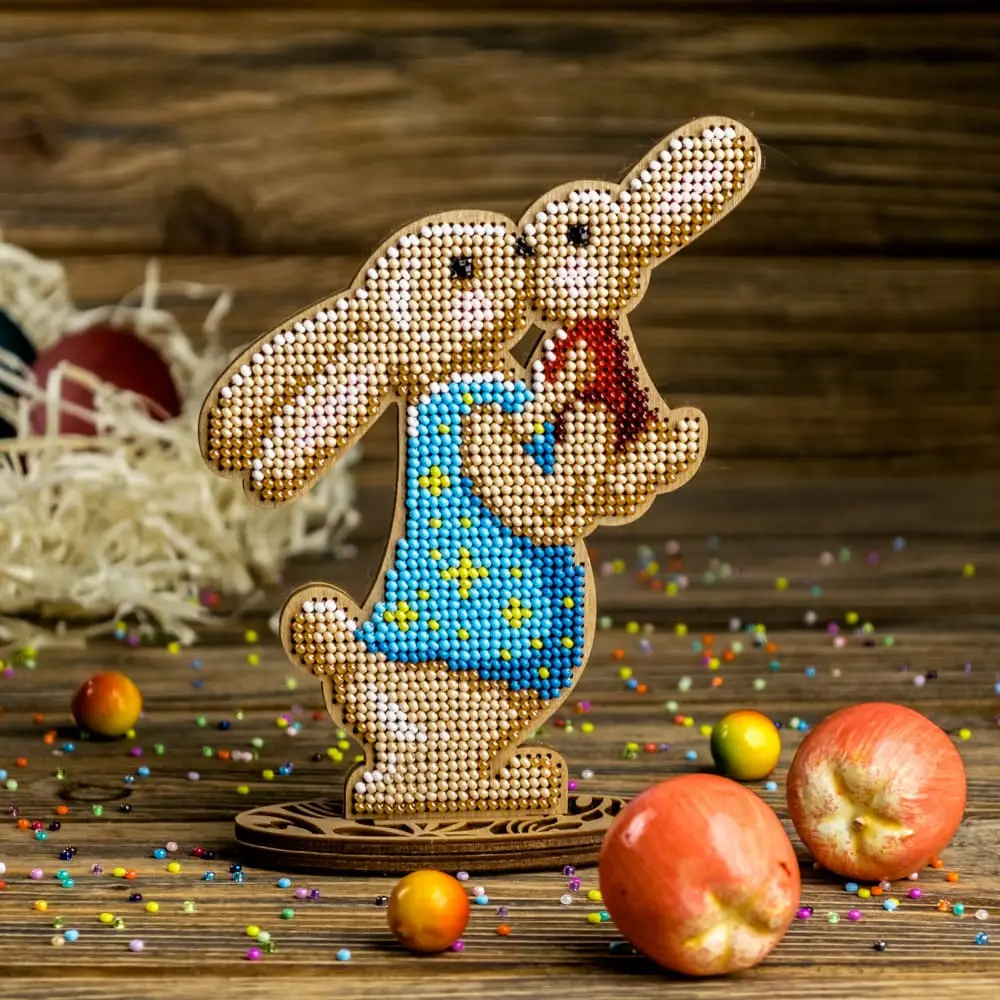 Набір для вишивання для дерева Кролик мама FLK-432, фото 1