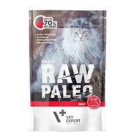 Вологий корм для котів Vet Expert Raw Paleo Adult Cat Beef з яловичиною, 100 г