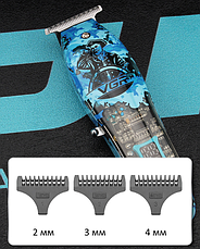 Професійний тример для окантування та бороди VGR Professional Hair Trimmer V-923 Blue (V-923-Blue), фото 4