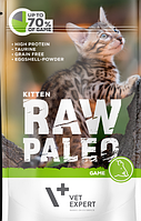 Вологий корм для кошенят Vet Expert Raw Paleo Kitten Game з дичиною, 100 г