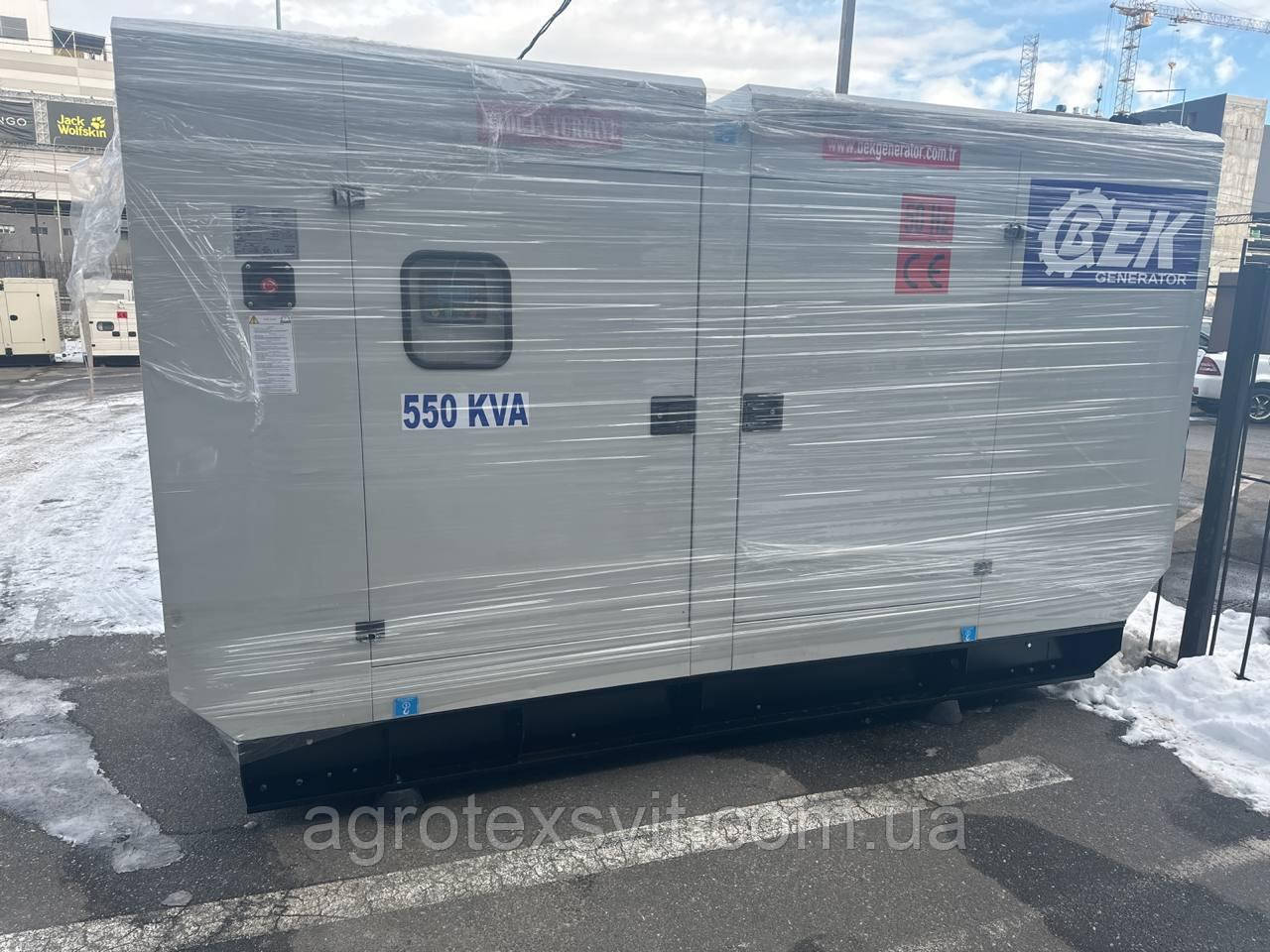 Промисловий Генератор BEK 550 KVA