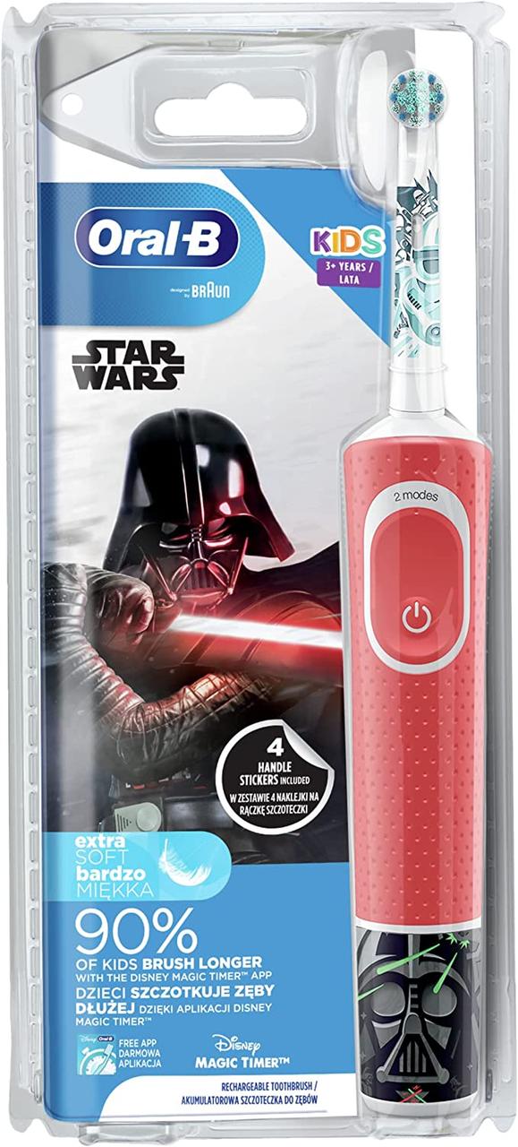 Дитяча електрична зубна щітка Oral-B Vitality 100 StarWars