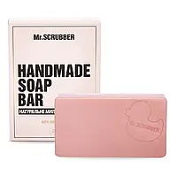 Mr.SCRUBBER - Брусковое мыло ручной работы в подарочной коробке Клубника-сливки