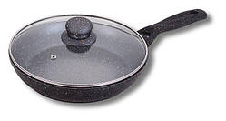 Пательня глибока гранітна зі скляною кришкою Ø 24 см (шт)