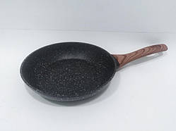 Пательня гранітне антипригарне покриття з коричневою ручкою Ø 20 см (шт)