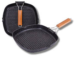 Пательня гриль з гранітним покриттям 24 х 24 см ( шт )