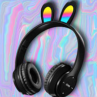 Дитячі навушники з вушками зайчика Picun B12 Бездротові стереонавушники «Зайчик» з вушками кролика