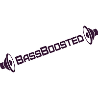 Вінілові наклейки " BassBoosted " 2х20 см