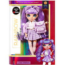 Лялька Рейнбоу Хай Вайлет Віллоу Rainbow High Junior High Violet Willow 580027
