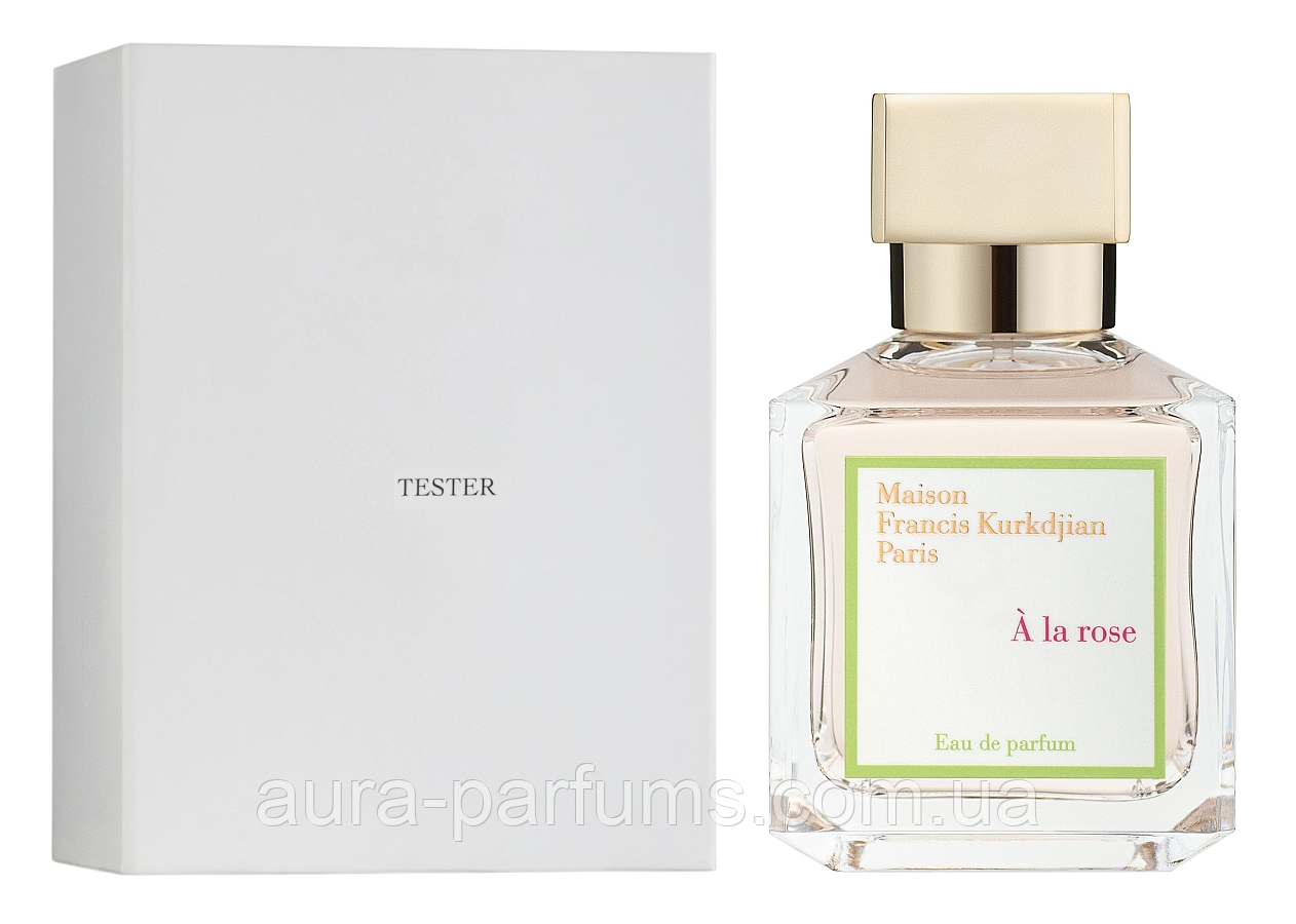 Жіночі парфуми Maison Francis Kurkdjian A La Rose Tester (Мейсон Франсіс Куркджан А Ля Роуз) Парфумована вода 70 ml/мл Тестер