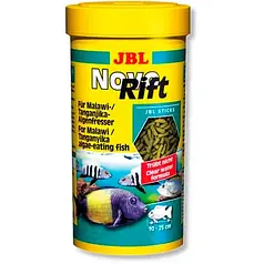 JBL NovoRift 250мл/133г (основний корм у формі паличок для рослиноїдних цихлід)