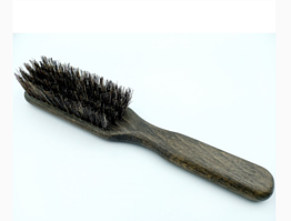 Щітка для волосся бороди натуральний ворс вепр