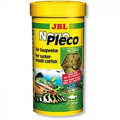 JBL NovoPleco 5,5 л/2900г (основний корм для невеликих та середніх кольчужних сомів у формі таблеток)