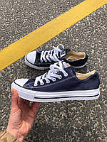 Женские Кеди Converse Low Blue White 36