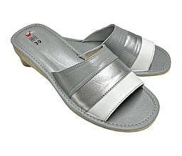 Шкіряні жіночі капці 032-35