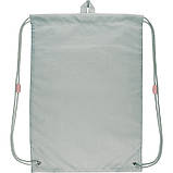 Сумка для взуття з кишенею Kite Education Studio Pets 46x33 см сіра (SP22-601M-1), фото 2