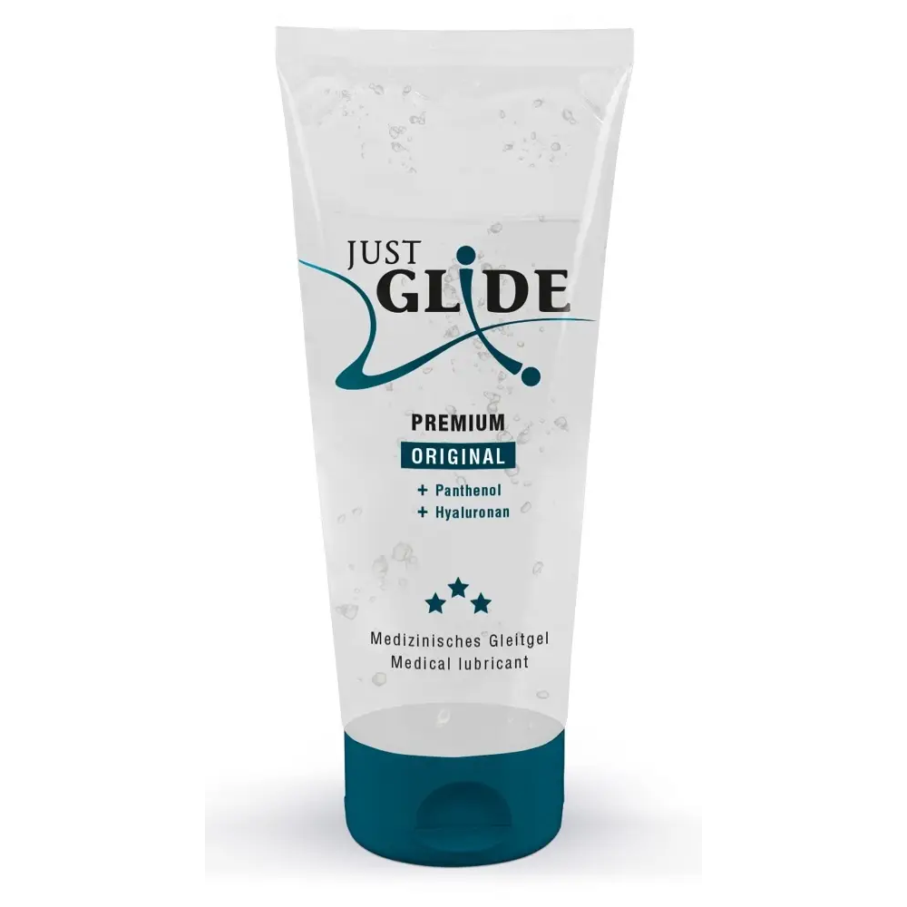 Веганський органічний гель-лубрикант — Just Glide Premium, 200 ml