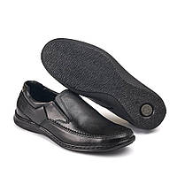 Мужские кожаные туфли Matador shoes черные 42