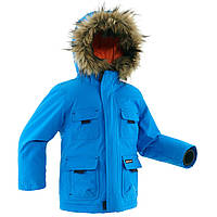Детская куртка SH500 X-Warm для зимнего туризма - Синяя - 6р 115-124 см