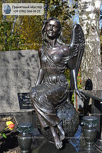 Скульптура з бронзи жінці № 1361