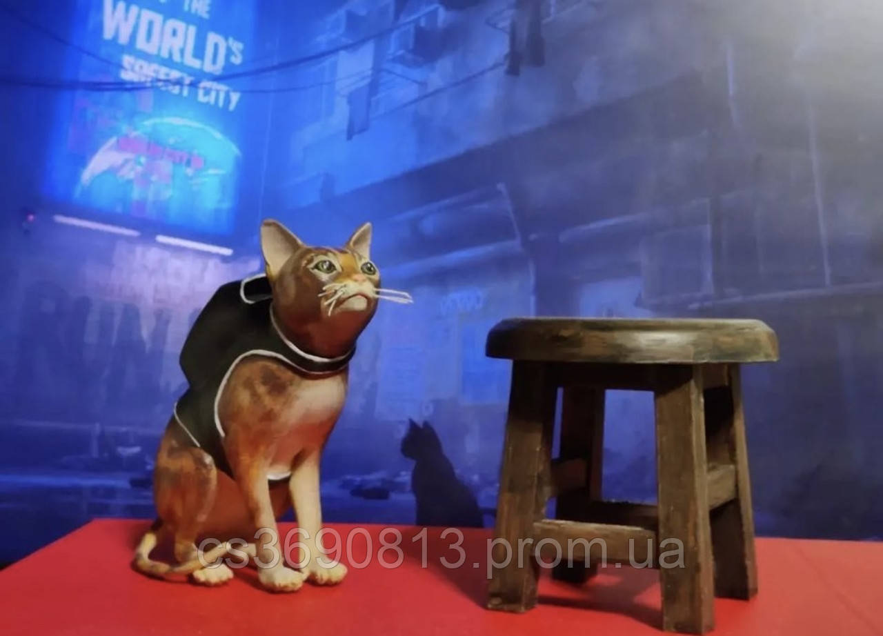 Купить Stray фигурка кота из игры Stray, цена 1280 ₴ — Prom.ua (ID ...