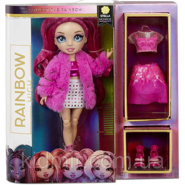 Кукла Рейнбоу Хай Стелла Монро Фуксия Rainbow High Stella