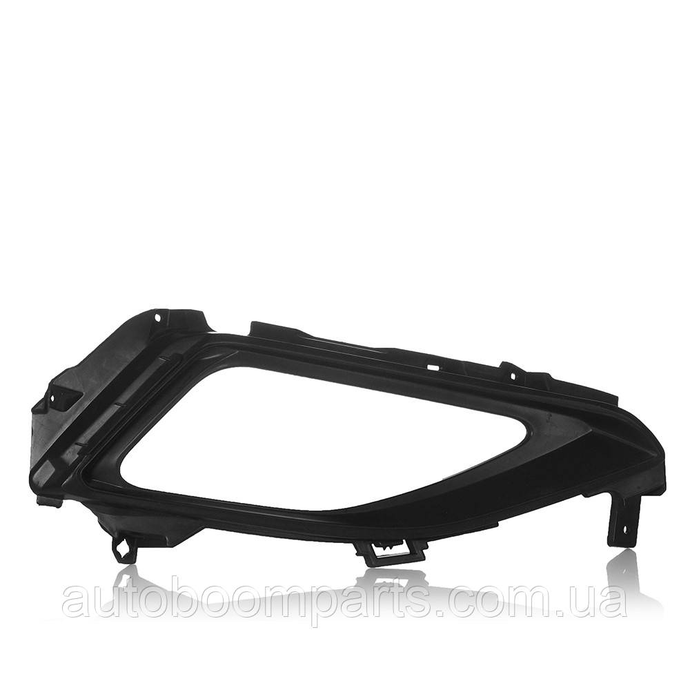 86522C1200SCR Накладка на протитуманку права чорна Hyundai Sonata 15-17