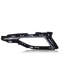 86521C1210PCR Накладка на протитуманку ліва з хромом Hyundai Sonata 15-17