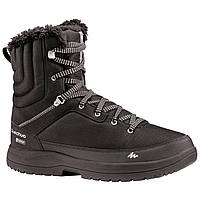 Чоловічі черевики SH100 WARM для зимового туризму, високі - Чорні - EU39 UA38