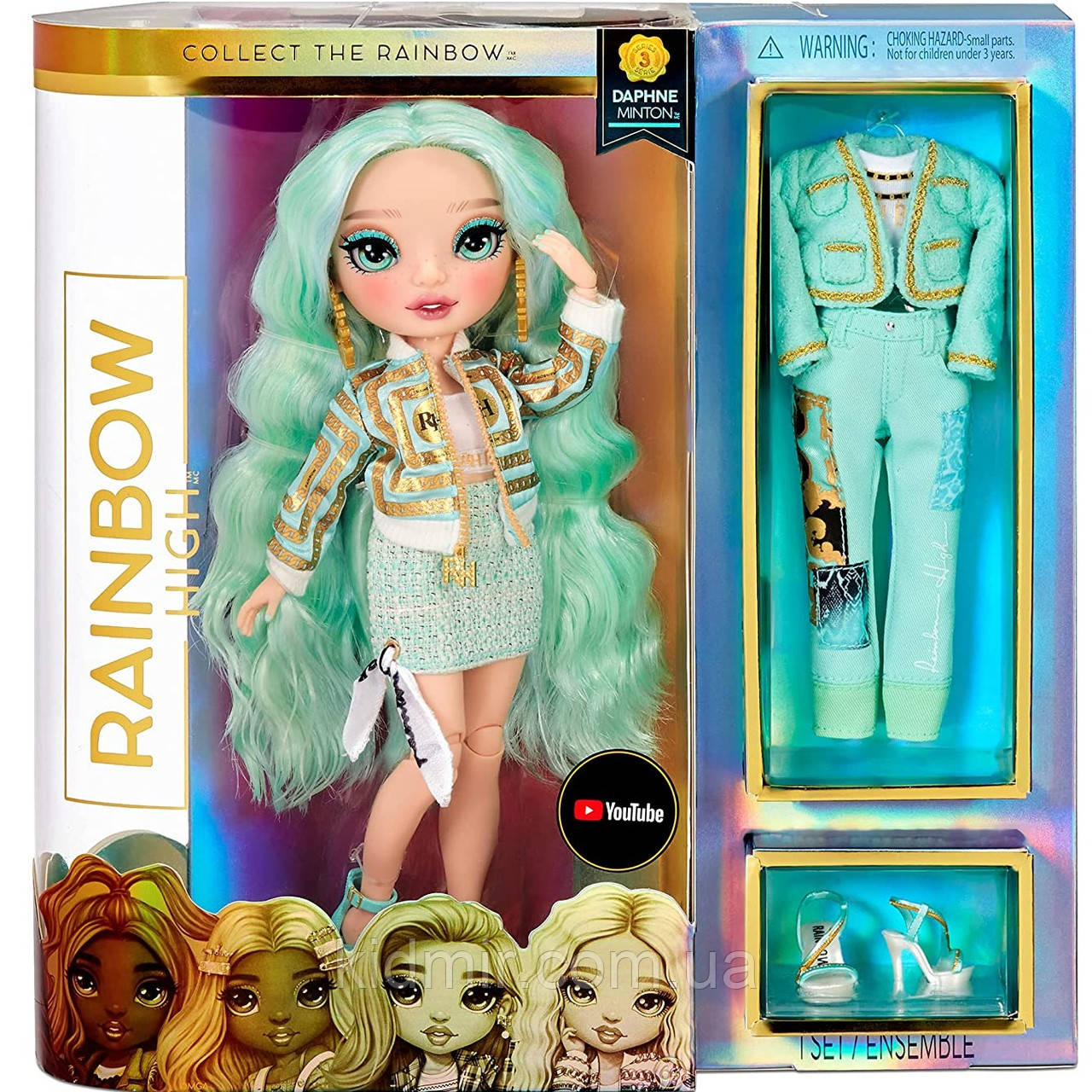 Лялька Рейнбоу Хай М'ята Дафна Мінто Rainbow High Daphne Minton 575764