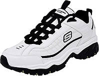 10.5 White/Black Мужские кроссовки на шнуровке Skechers Energy Afterburn