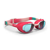 Окуляри для плавання Xbase Dye розмір S прозорі лінзи рожеві