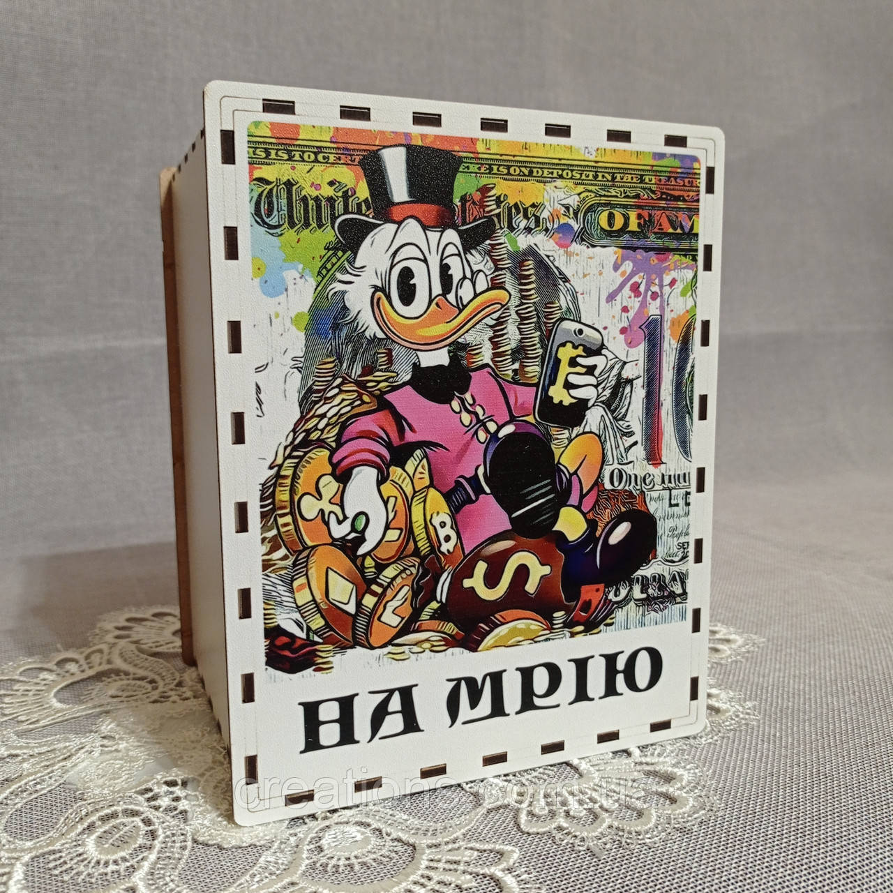 Скарбничка "На мрію" 365 днів 20х16х13,5 см №6