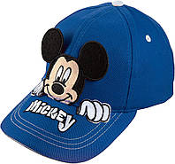 Blue Бейсболка Disney Mickey Mouse Peak-A-Boo, возраст 4–7 лет, 100 % хлопок