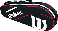 Advantage Iii Black/White/Red Серия теннисных сумок Wilson Advantage