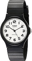 Мужские аналоговые часы Casio MQ24-7B2 с черным полимерным ремешком