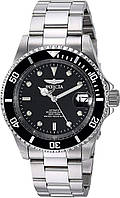 Steel Мужские автоматические часы Invicta Pro Diver из коллекции Coin-Edge