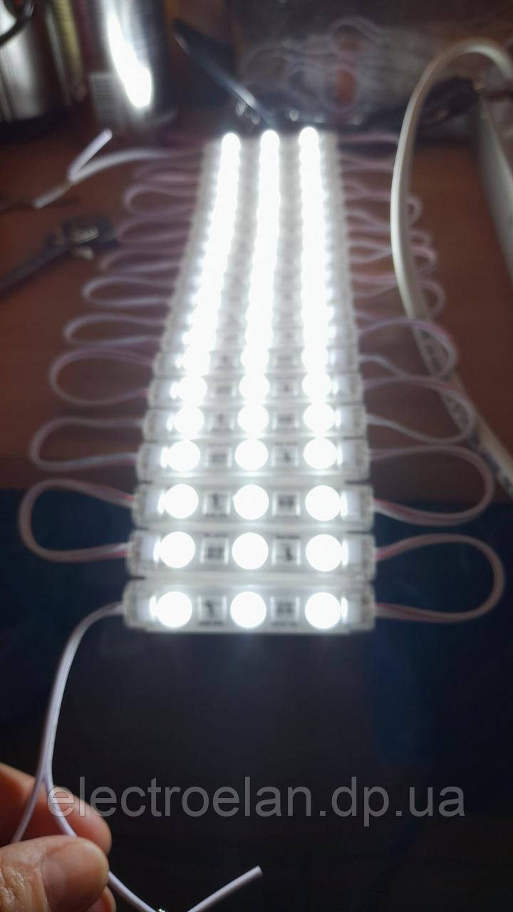 Світлодіодний модуль SMD 3030 3 світлодіоди
