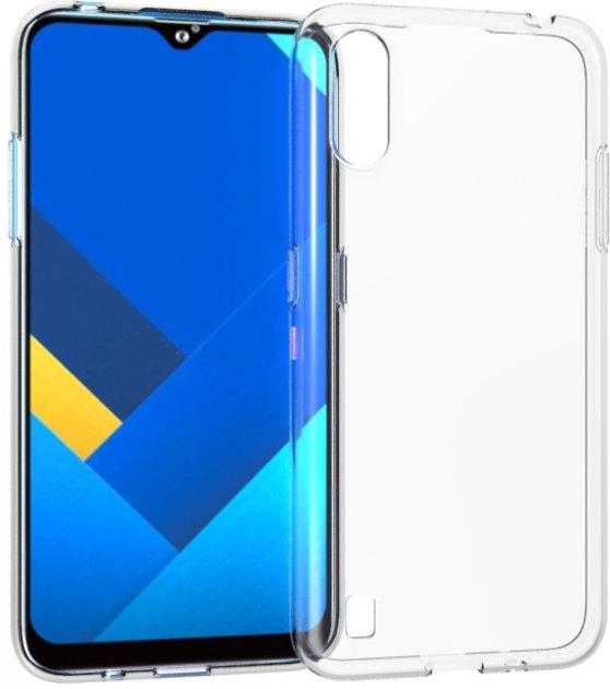 Чохол Silicone Case WS Samsung A02 / M02 ( A022 / M022 ) Прозорий