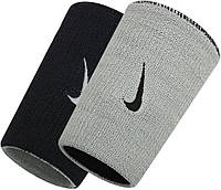 One Size Fits Most Black/Base Grey Браслеты Nike Premier Home and Away Doublewide