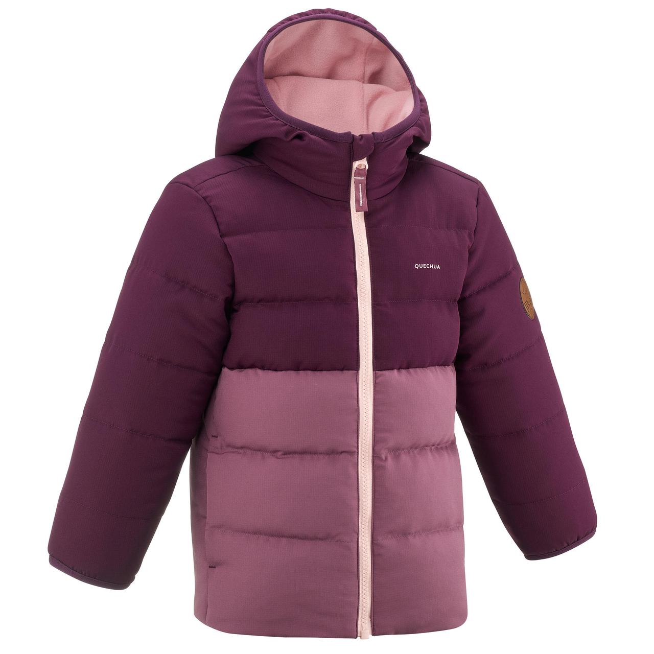 Куртка дитяча для туризму на вік 2-6 років фіолетова - 3-4 р 96-102 см