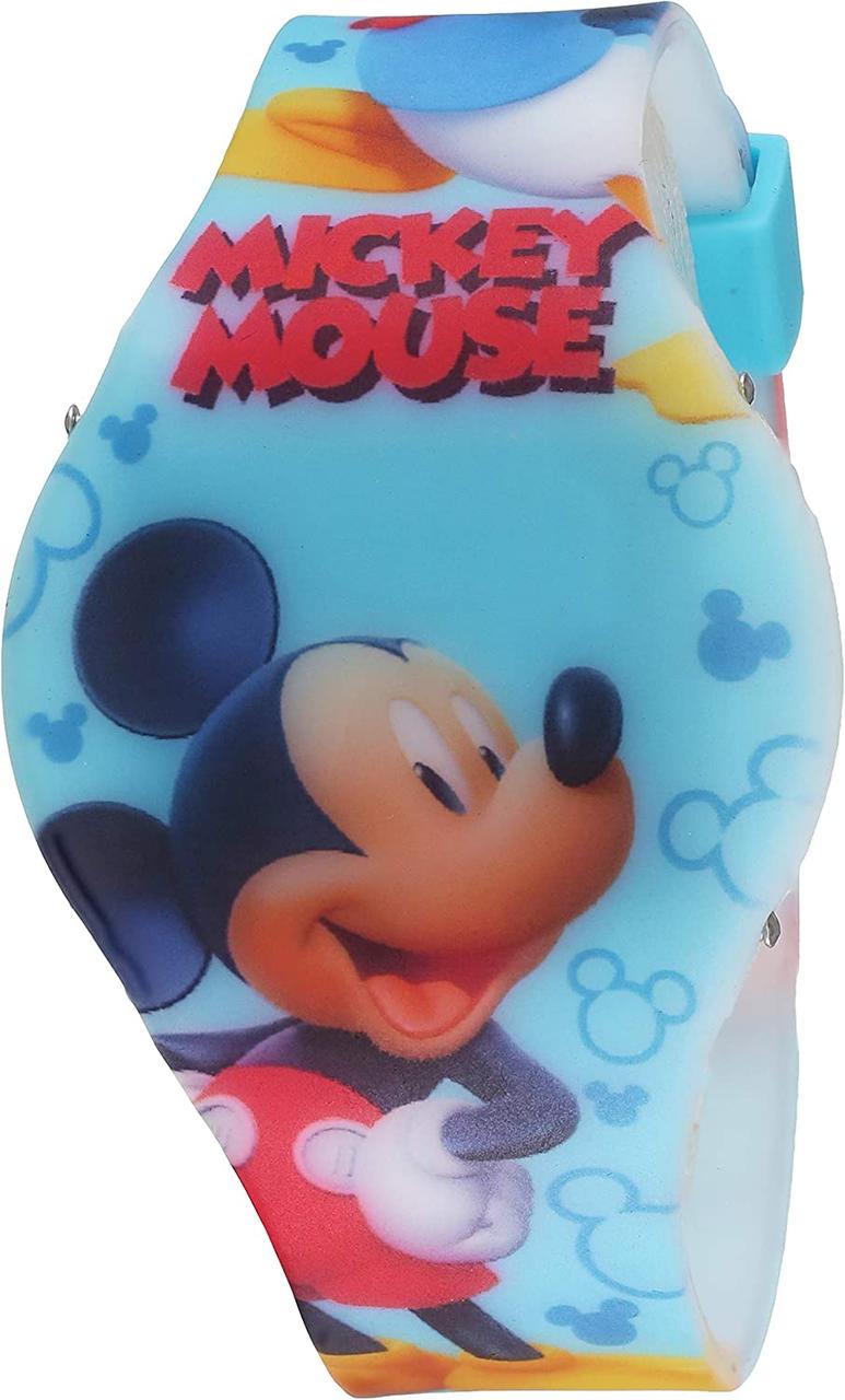 BLUE Цифровий кварцовий годинник Accutime Kids Disney Mickey Mouse Minnie Mouse для дітей, дівчат, хлопчи