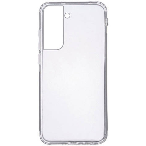 Чохол Silicone Case WS Samsung S21 FE Прозорий, фото 1