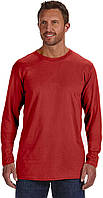 XX-Large Deep Red Hanes Мужская футболка с длинным рукавом Perfect-T (2 шт.)