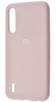 Силиконовый чехол защитный "Original Silicone Case" для Xiaomi Mi A3 Lite / CC9 / Mi 9 Lite pink-sand