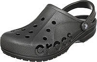 8 Women/6 Men Black/Black Crocs Unisex Classic Clog