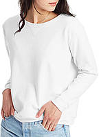 XX-Large White Hanes Женская толстовка с круглым вырезом, женская толстовка EcoSmart Fleece, женская толс