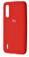 Силиконовый чехол защитный "Original Silicone Case" для Xiaomi Mi A3 Lite / CC9 / Mi 9 Lite красный