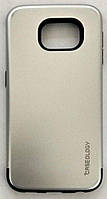 Накладка противоударная "Case Ology" Samsung G920 \ S6 Silver
