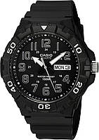 Мужские кварцевые часы Casio MRW-210H-1AVCF Diver Style с аналоговым дисплеем